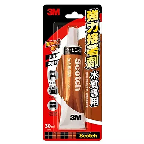 3M Scotch 強力接著劑 木質用